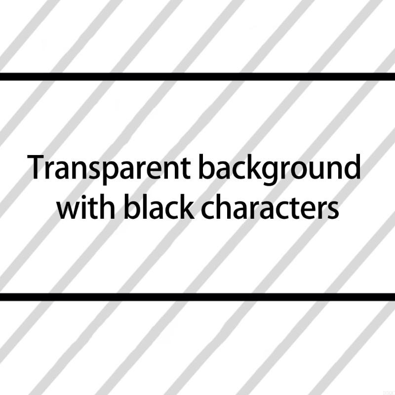 

Label Maker Tape Black Lettering on Clear/Colored 9mmx8m Laminated Label Tape D5QC