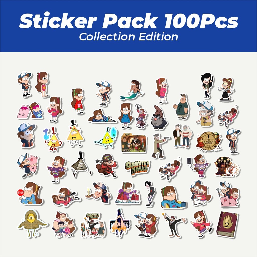 

Hot Sticker Kartun Gravity Falls Lucu Anti Air Stikers Berperekat Waterproof Sticker Decal Buat Motor Helm Buku Journal Koper Casing HP Laptop Botol MinumP