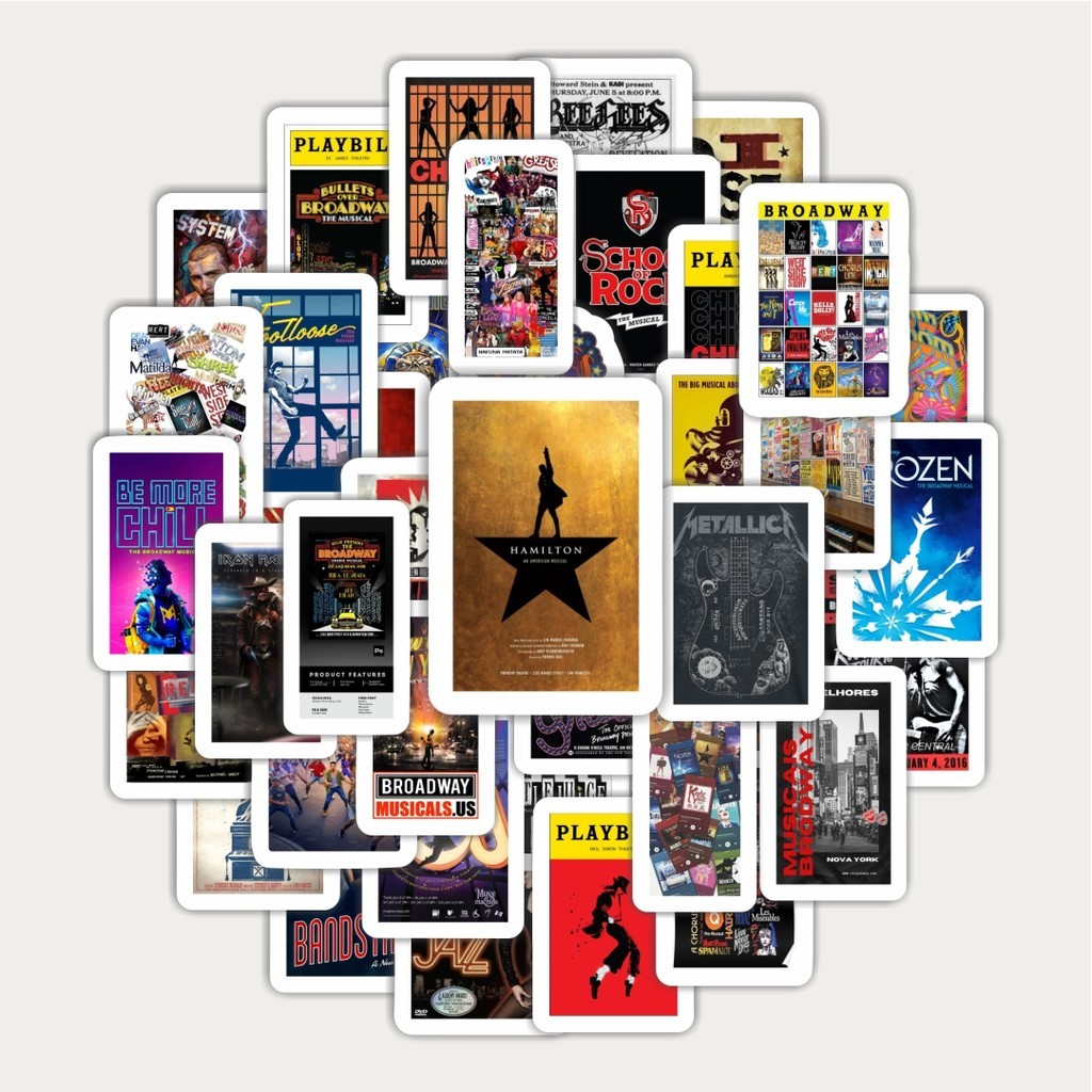 

Sticker Pack Stiker Poster Band Musical | Sticker TUMBLR | Stiker LAPTOP KOPER HELM