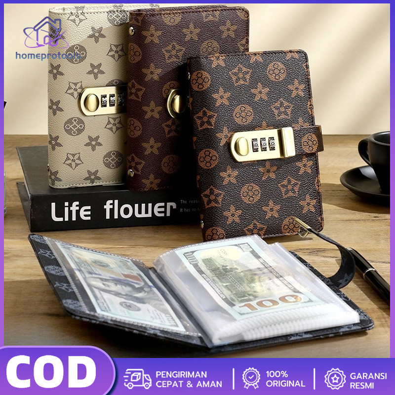 

50 Amplop Uang Menabung Tantangan Pasangan Menyimpan Uang Notebook Dengan Kunci Kata Sandi Bisnis Buku Penyimpanan Tagihan Manajemen Kekayaan Berkapasitas Besar