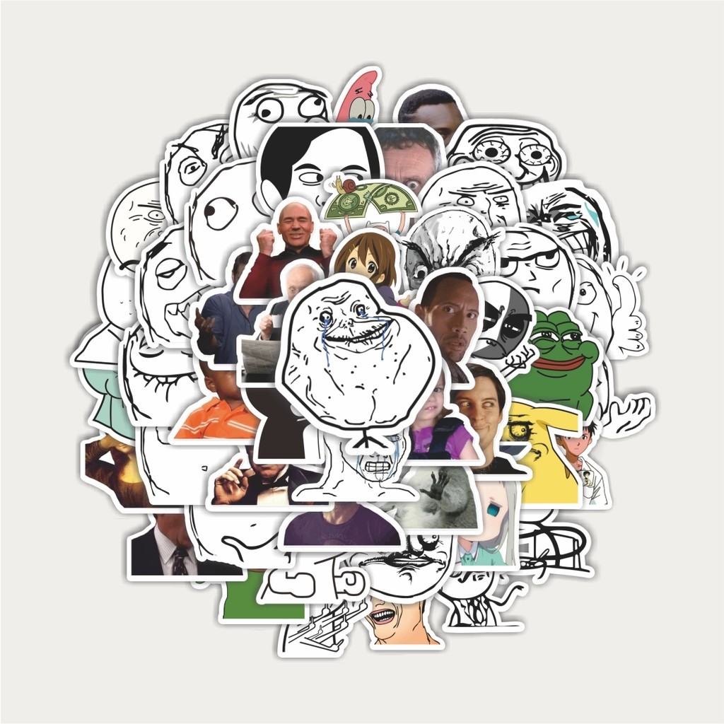 

Sticker Pack Stiker Meme Random Kocak | Sticker TUMBLR | Stiker LAPTOP KOPER HELM