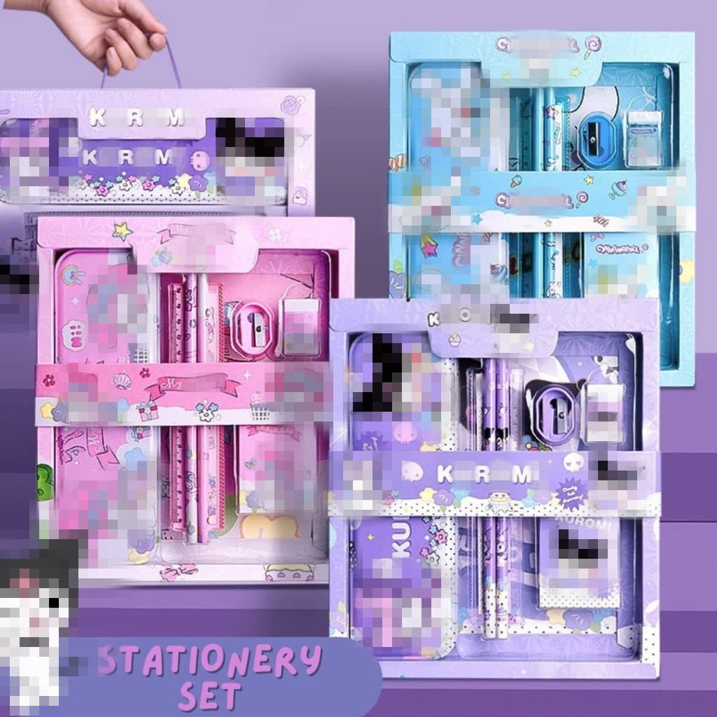

Kotak Pensil Anak Set Stationery Untuk Hadiah Anak Sekolah Motif Lucu Kartun Lucu Terkenal Viral Booming/ Alat Tulis Set Karakter Kado