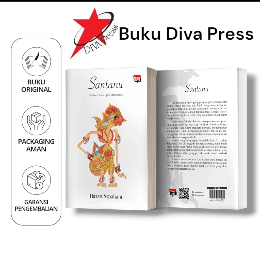 Basabasi - Buku Santanu; Seri Novelisasi Epos Mahabarata (Cerpen) - Hasan Aspahani