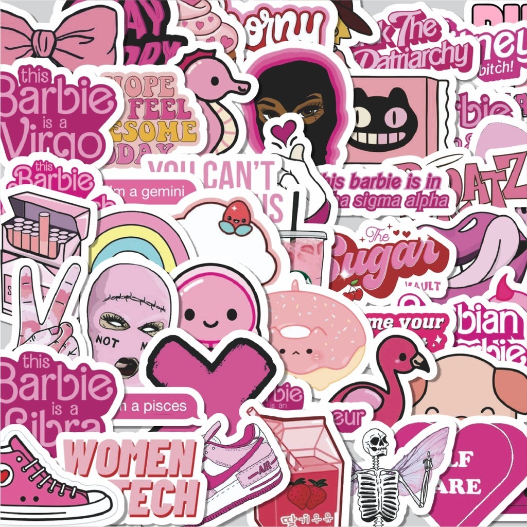 

Stiker Cutting Pack Stiker Pink Aesthetic Pinterest V3 Isi 100Pcs Series Aesthetic Lucu Keren Untuk Koper Bahan Vynil