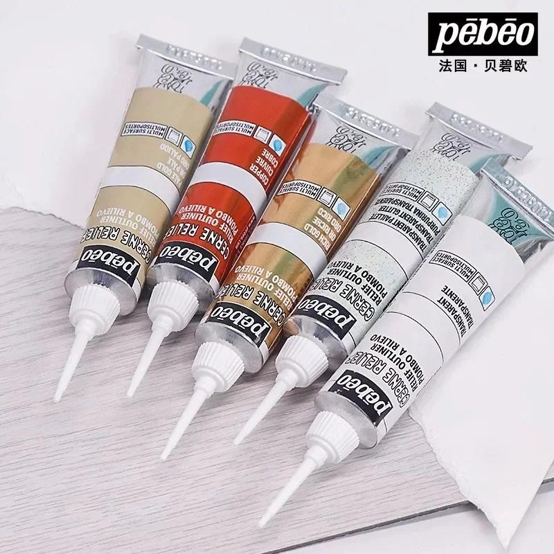 

PEBEO Acrylic Paint 20ML Waterproof Acrylic Paint Tube for Wood/Canvas/Fabric Painting Glass Pigments Artist Drawing Supplies