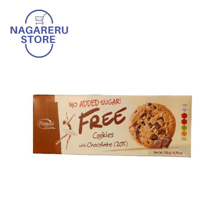 

Bogutti cookies with chocolate no added sugar 135gr