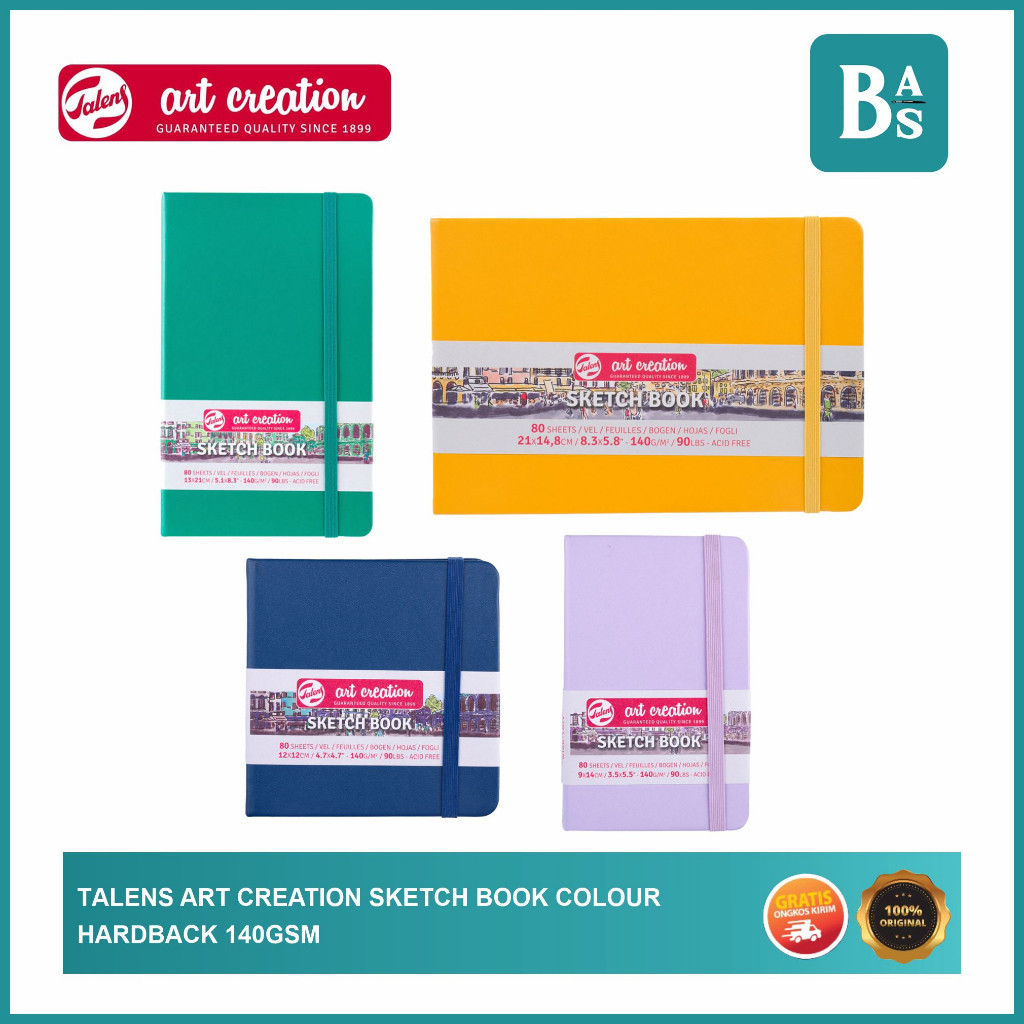 

Talens Art Creation - Hardback - Sketch book Colour 140gsm - Bali Art Supplies