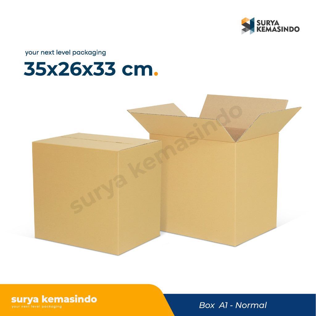 

Box 35x26X33 cm (Pelet) Kardus/Karton/Kemasan/Packing/Hampers/Boxnormal/Normal/Tinggi33