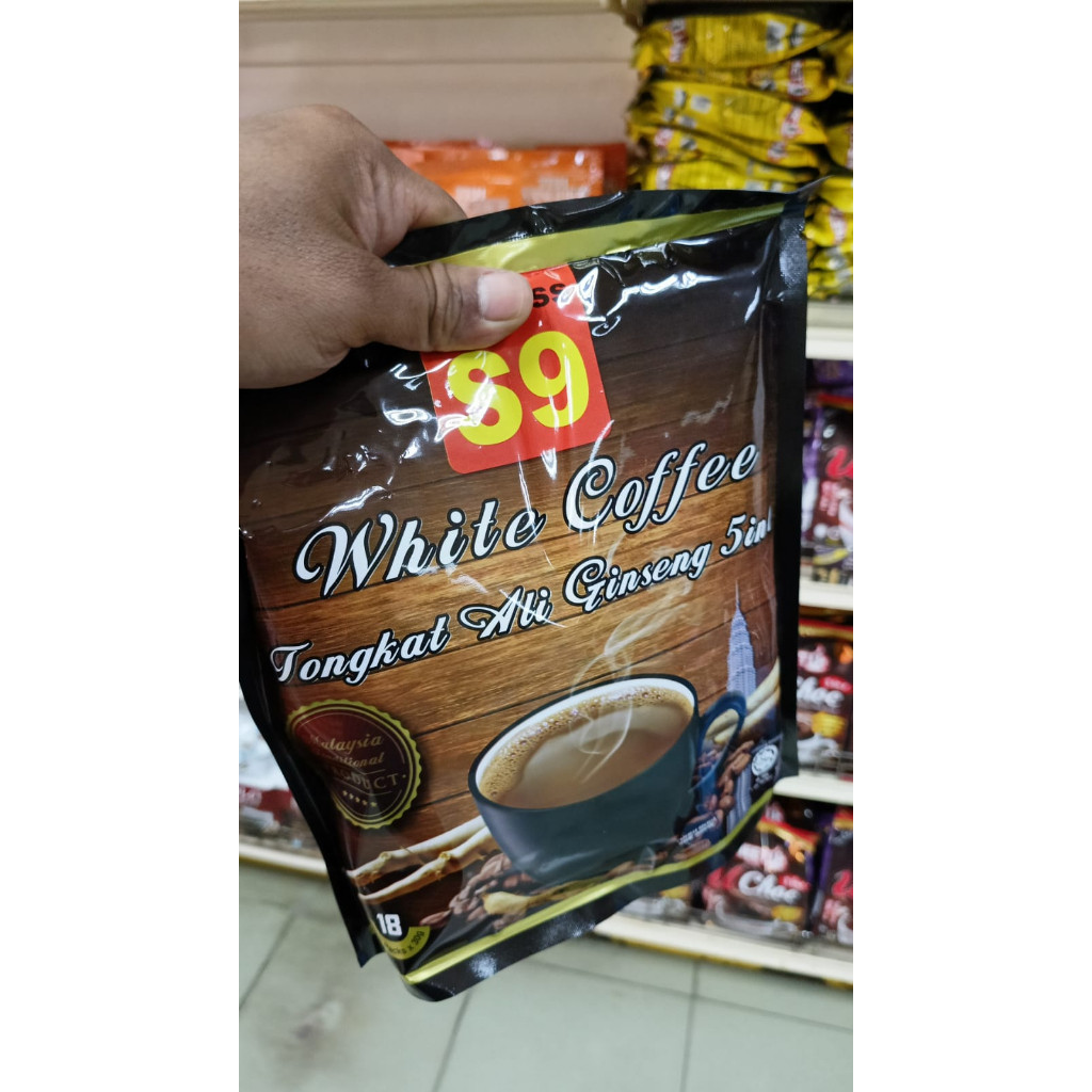 White Coffee Tongkat Ali Gingseng