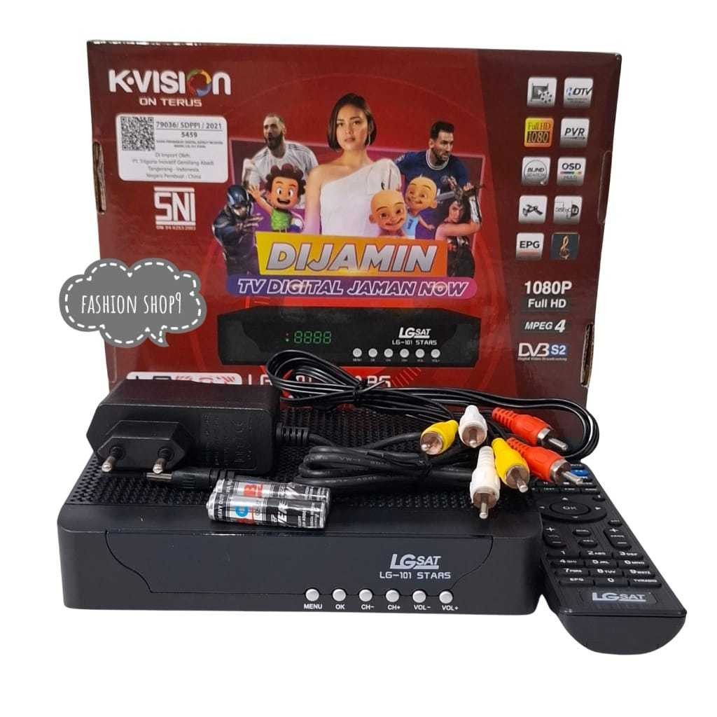 NEW Receiver Kvision Lgsat LG-101 Stars PREMIUM