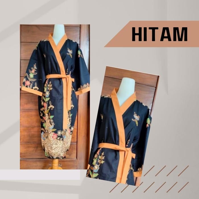 Kimono Batik / Kimono Spa / Kimono Hotel - Hitam