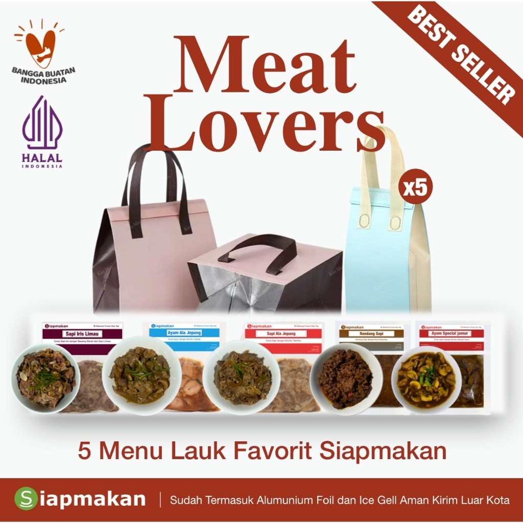 

Meat Lovers Paket 5pcs Siap Makan