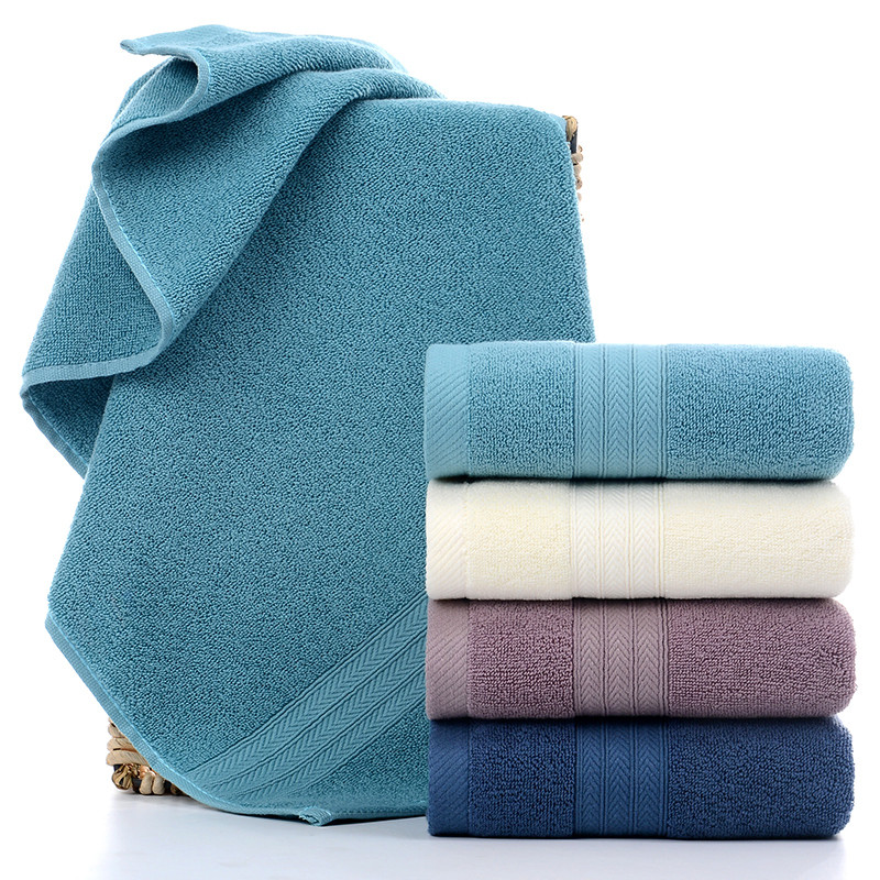 100% Cotton Bath Towel Adult Large Bath Towel Strong Absorbent Bath Towel Set Large Size Bath Towel 