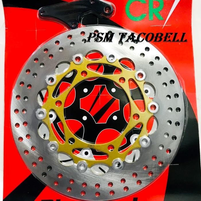 Piringan lebar CB150R-VERZA-MEGAPRO-TIGER LAMA-MODEL DAYTONA DISK CAKRAM DEPAN 300MM PLUS BREKET TIG
