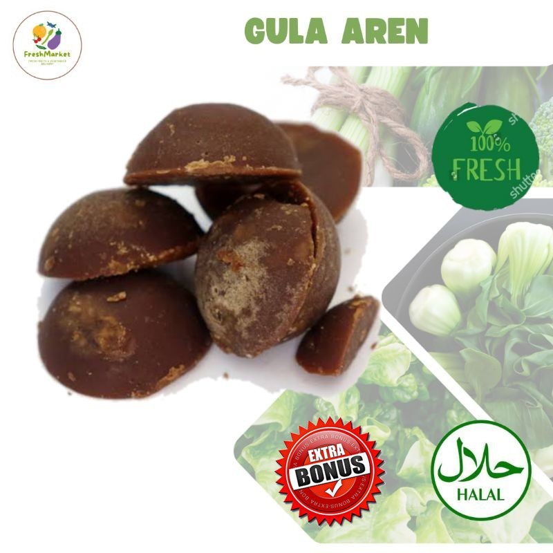 

Gula Merah Aren -/+ 400 Gram Sayurinstant