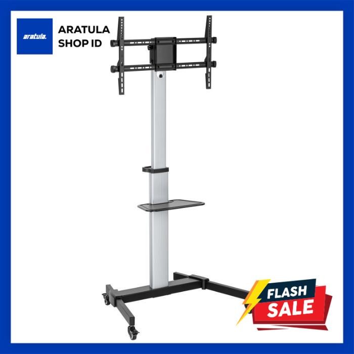 

TV Cart Aluminium Oximus TC6610 Bracket Standing Roda Cocok untuk LED TV 37" - 86" Kolom aluminium yang ringan namun tahan lama, dilengkapi dengan pengaturan rotasi, ketinggian, dan kemiringan untuk sudut pandang yang optimal - TC6610 Silver