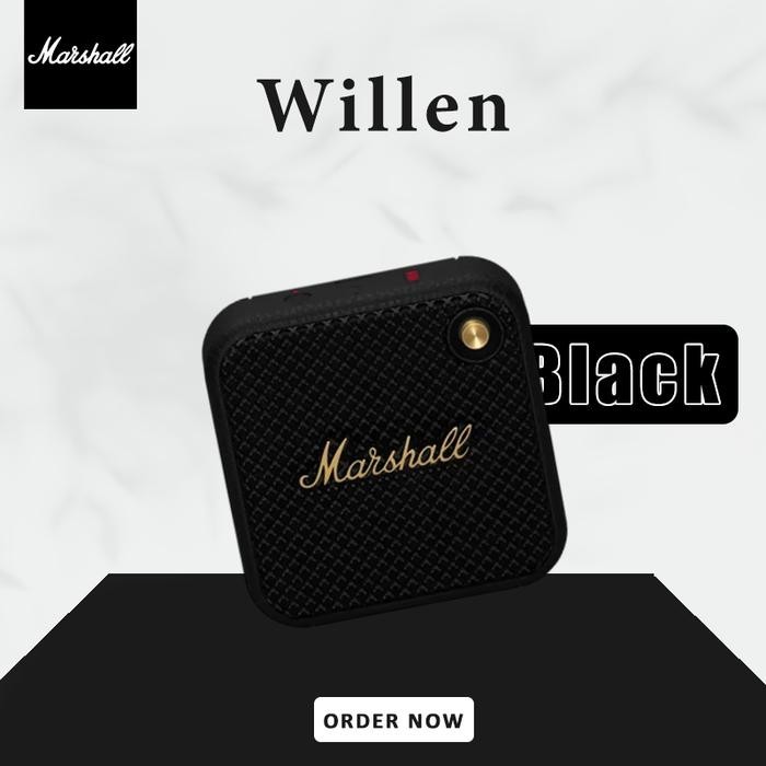Original 100% Marshall Willen Portable Speaker Marshall Bluetooth speaker waterproof  mini bluetooth