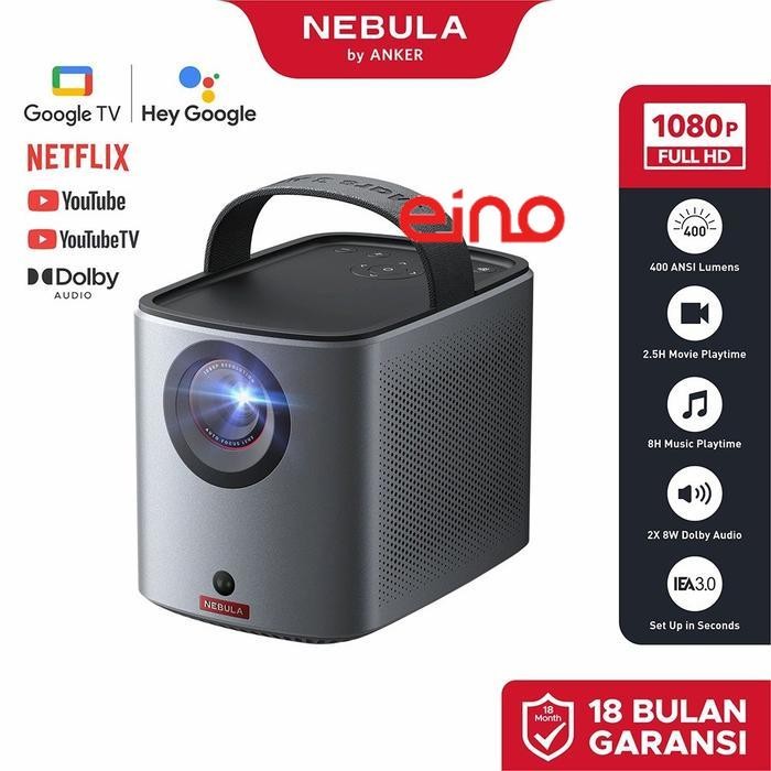Anker Nebula Mars 3 Air 1080p Smart Mini Projector Portable Projector - D2325