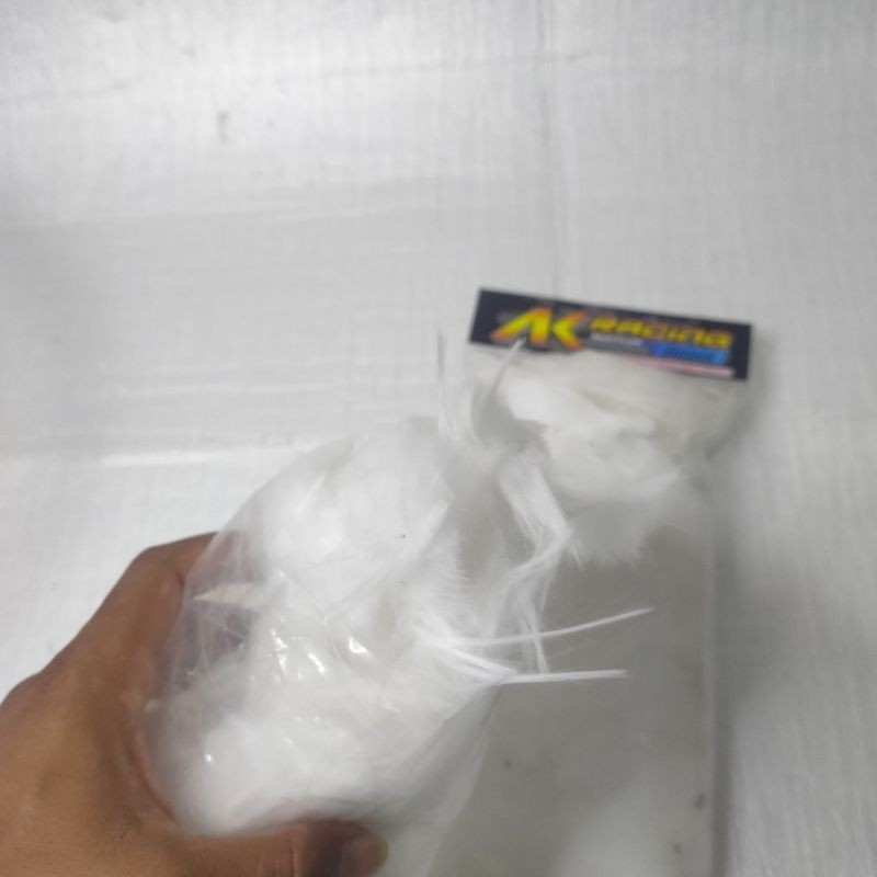 gasbul knalpot motor mobil Glaswol Glaswoll Gasbul Rambut Nenek Cocok Knalpot Motor Dan Mobil