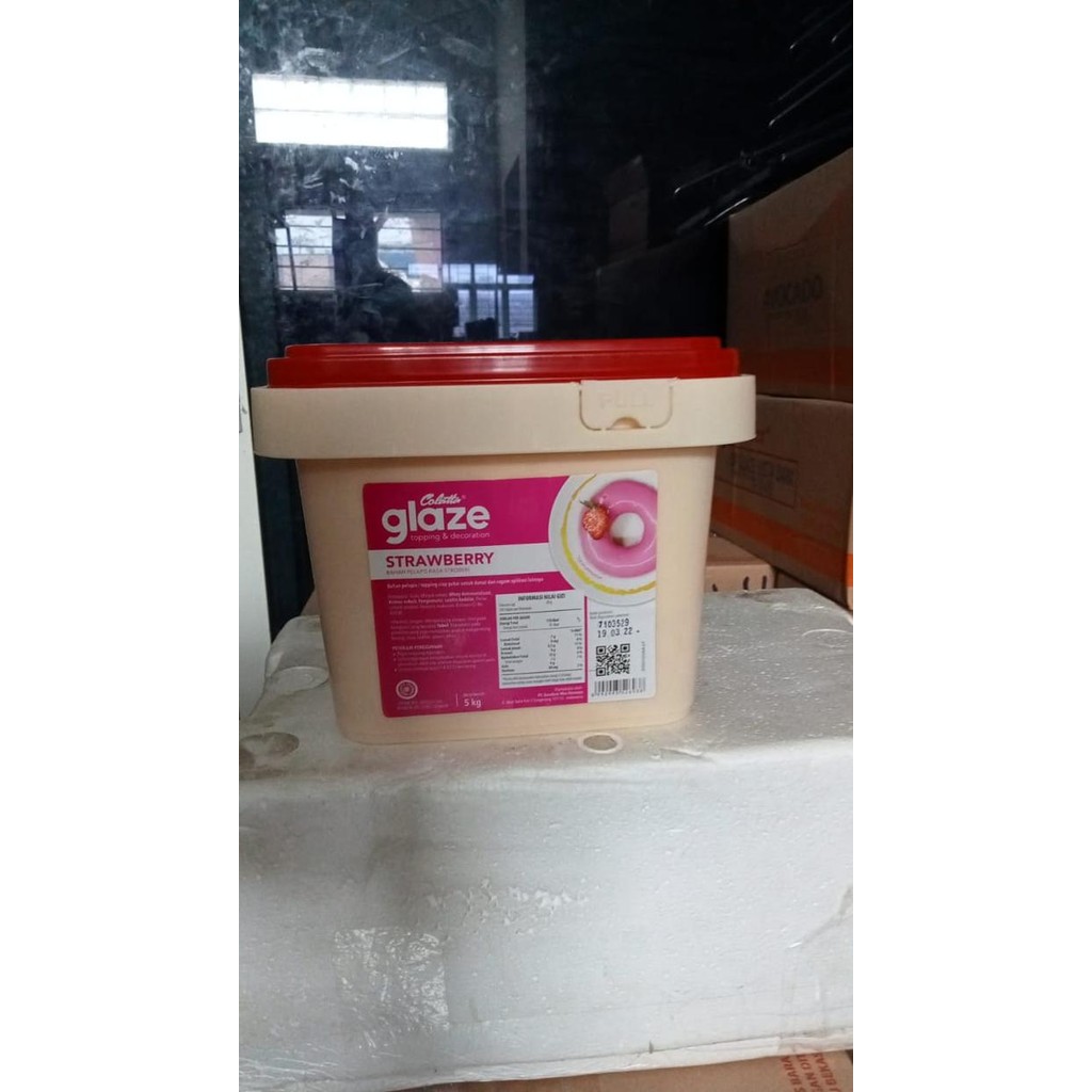 

Hot Produk Colatta glaze / saus rasa 5kg - Strawberi Terbaik dan Terlaris