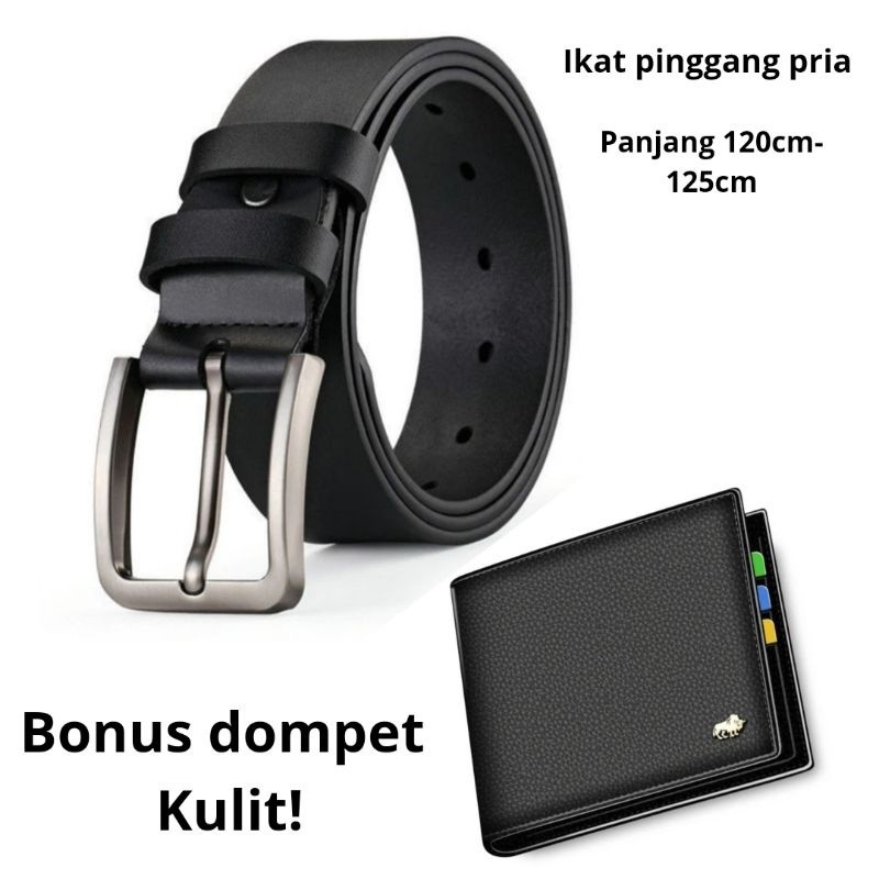 Ikat Pinggang Pria Casual Rekomended Nyaman Keren Cowok Sabuk Stylish Formal Kuat Kekinian Best Sell