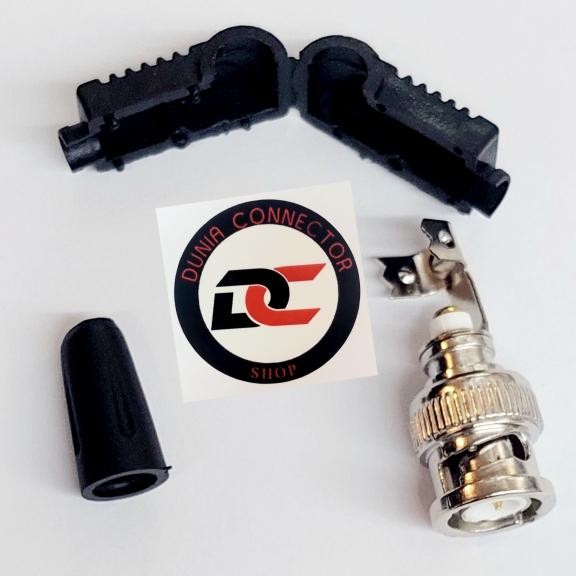 

RM74...!!! KONEKTOR BNC KARET ATAU BUNTUT L STANDAR QUALITY NEW....!!!