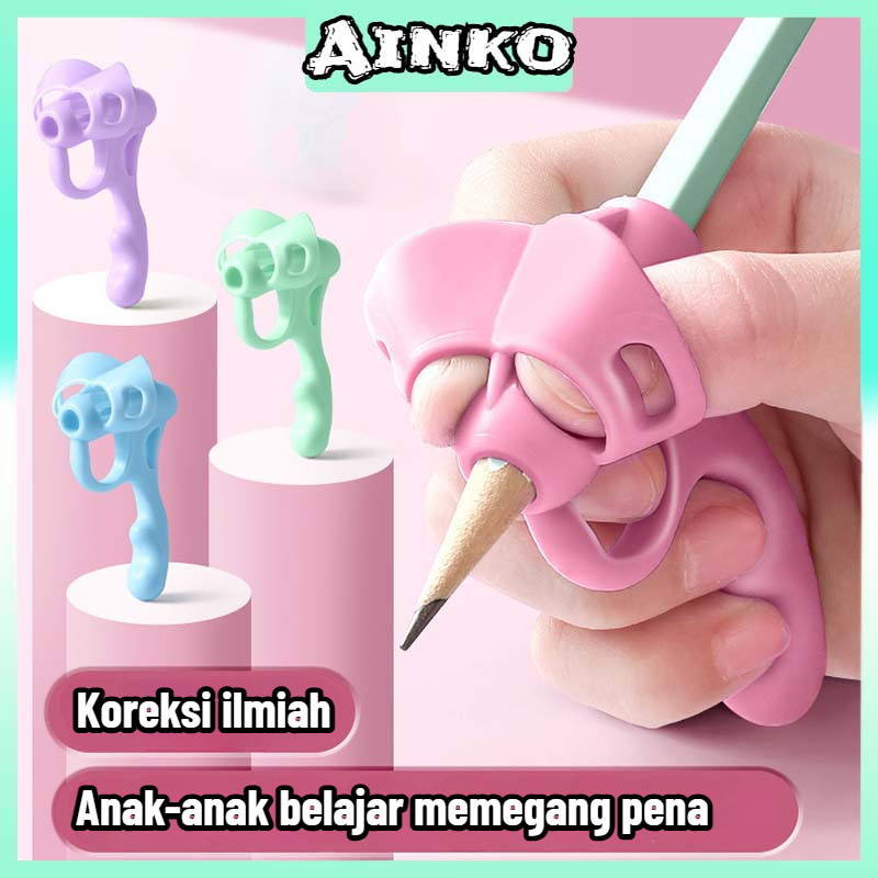 

Pencil Grip Posture Corrector Wristband 5 Jari / Alat Bantu Anak Belajar Menulis/ Alat Belajar Bantu Tulis