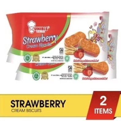 

(2bungkus) UNIBIS STRAWBERY CREAM