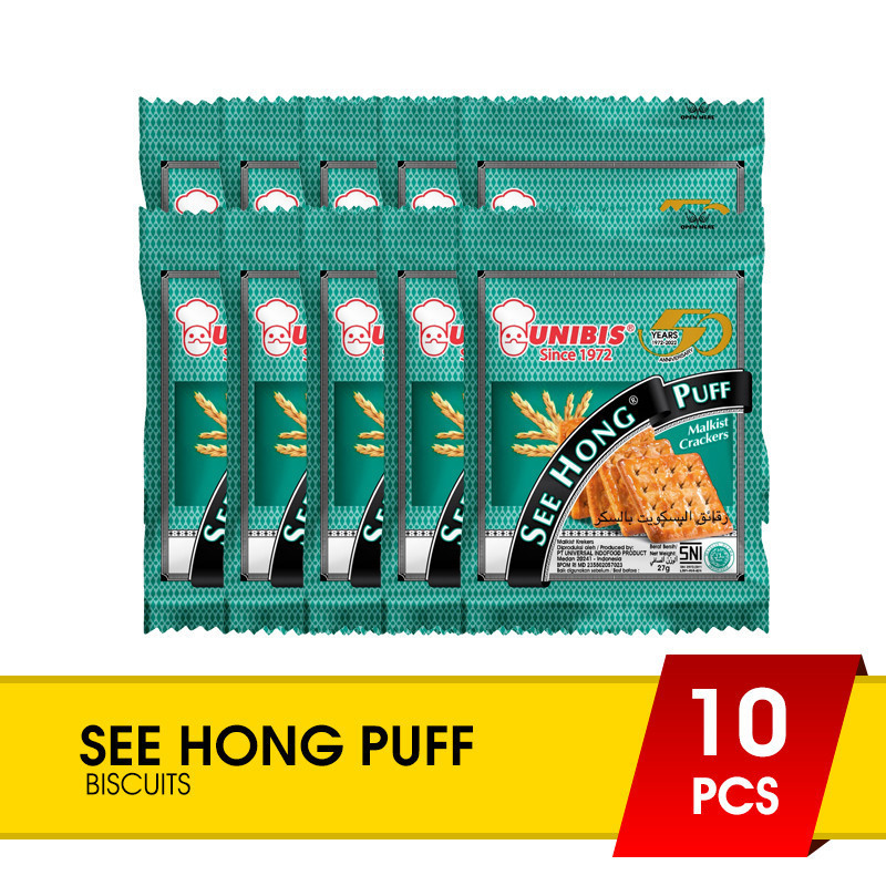 

(RENTENG)UNIBIS SEE HONG PUFF ISI 10 bks x 27 gr