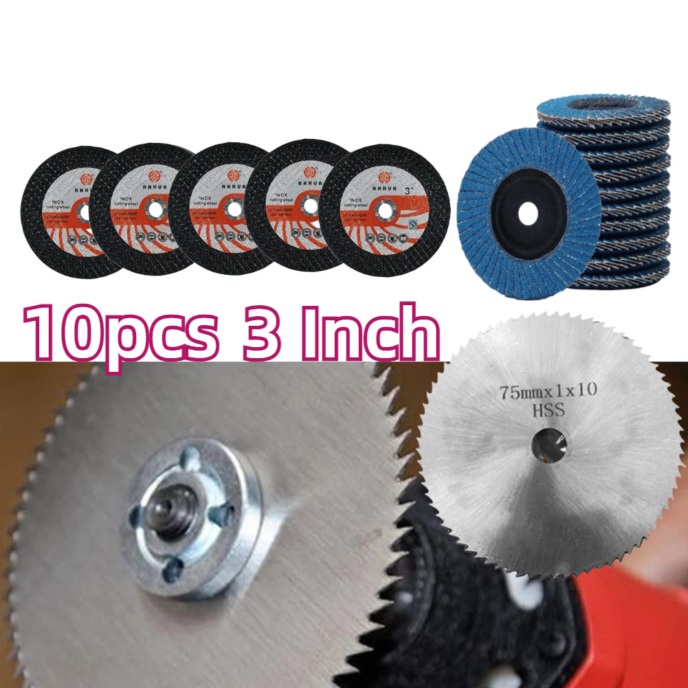 Cutting Whee/Circular Saw Blade 3inch/Mata Gerinda Potong Kayu/Mata Gergaji Bulat/Mata Gerinda Mini 