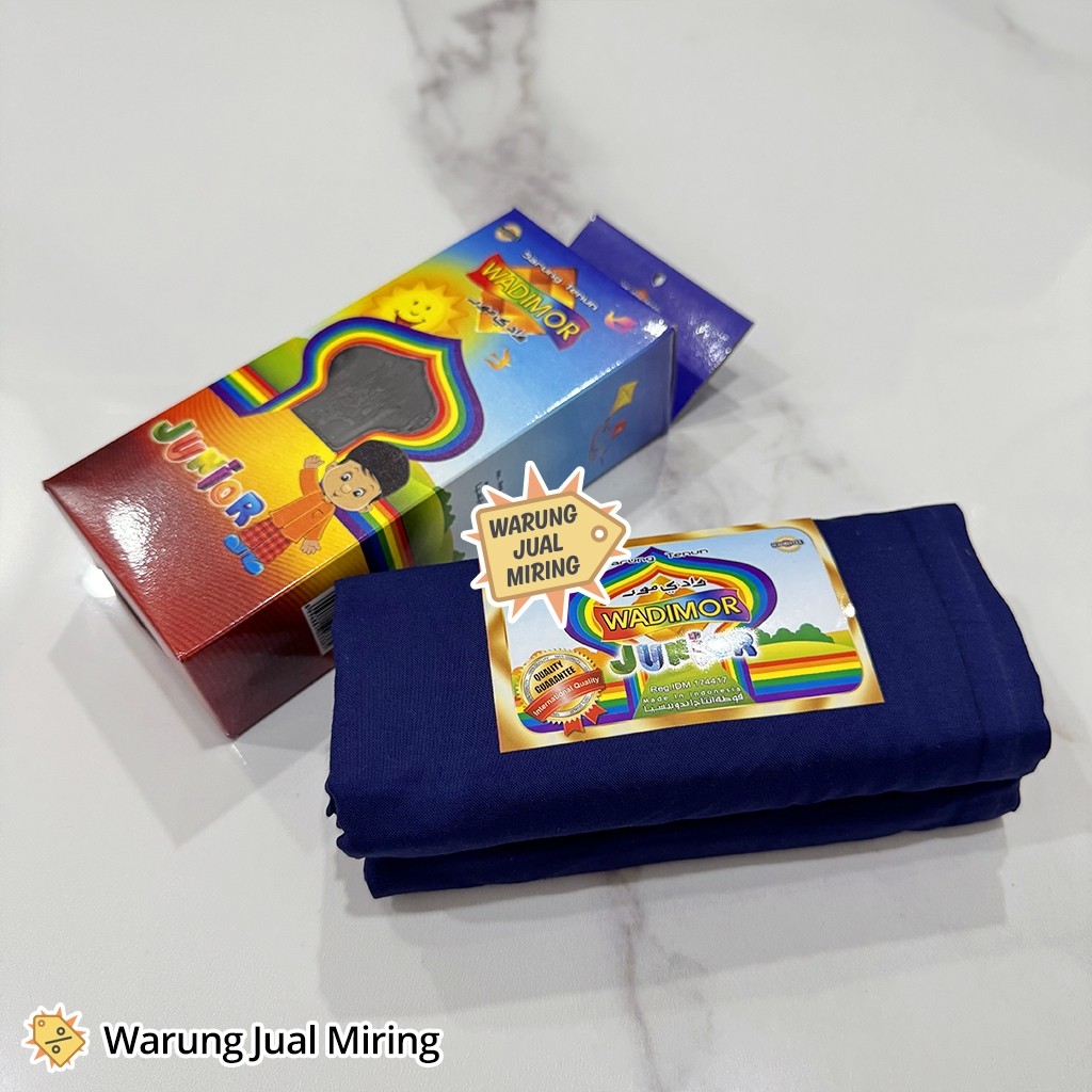 Sarung WADIMOR Padang Horison Tiga Dara Klir Kain Samping Tenun Motif Kotak Kotak2 Dewasa Pria Laki 