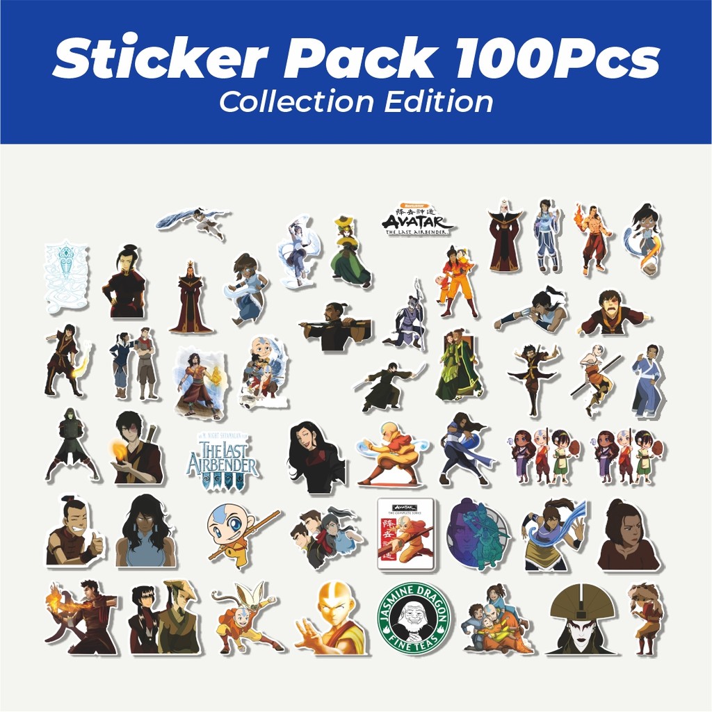 

Hot Stiker Nickelodeon Series Avatar Bender Character Mix 3 Lucu Anti Air Stikers Berperekat Waterproof Sticker Decal Buat Motor Helm Buku Journal Koper Casing HP Laptop Botol Minum