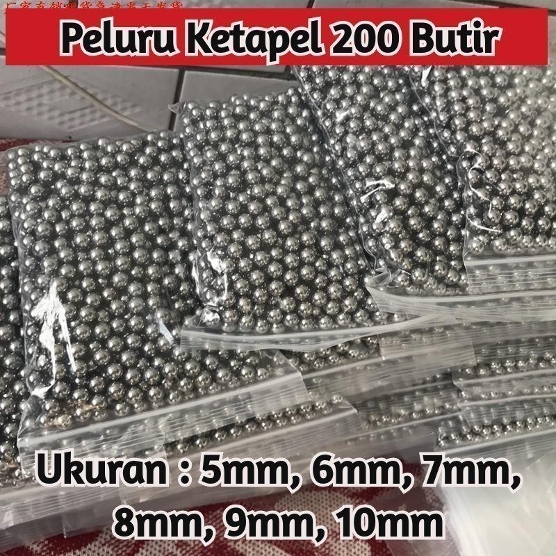 COD | Gotri Pelor Peluru Ketapel Slingshot isi 200 butir