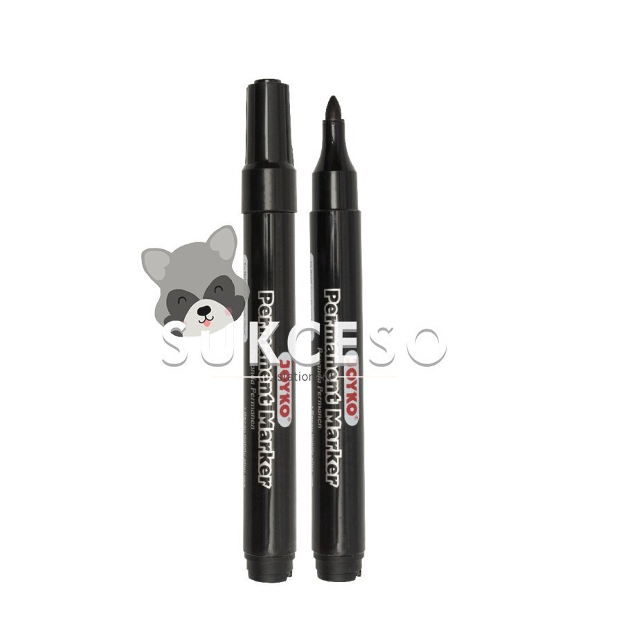 

Joyko Permanent Marker Black PM-34 / Spidol Permanen Hitam