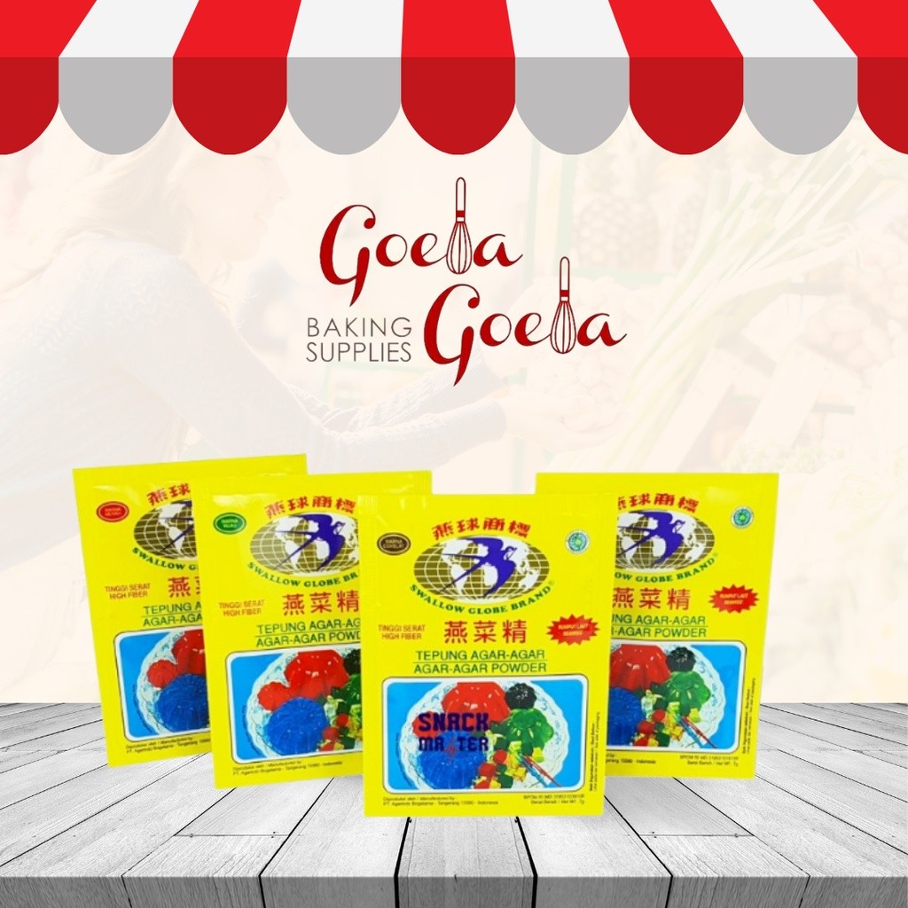 

Agar Agar Swallow Globe 12pcs