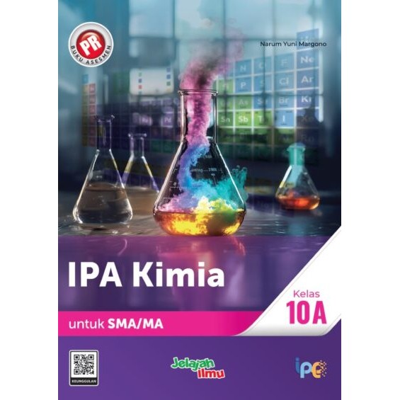 Buku Pr/Lks Kimia  SMA/MA Kelas 10/X Semester 1 Intan pariwara 2025