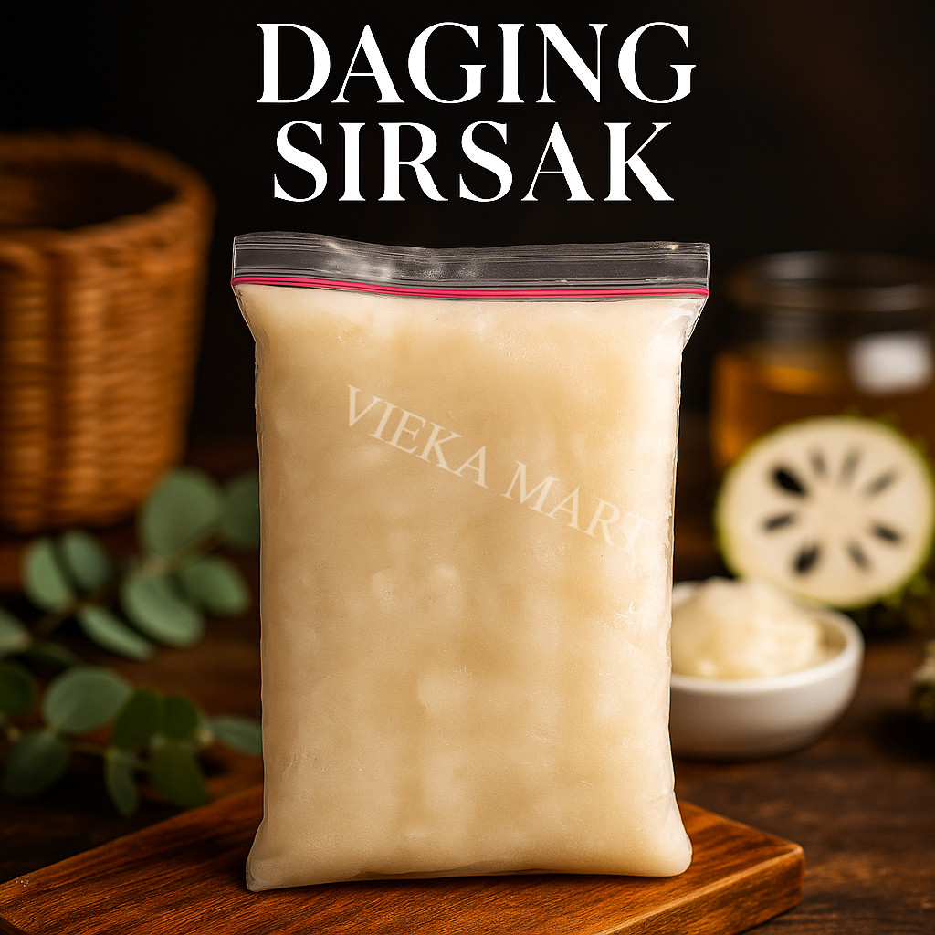 

{COD] Sirsak frozen 1kg | Buah frozen | sirsak beku asd