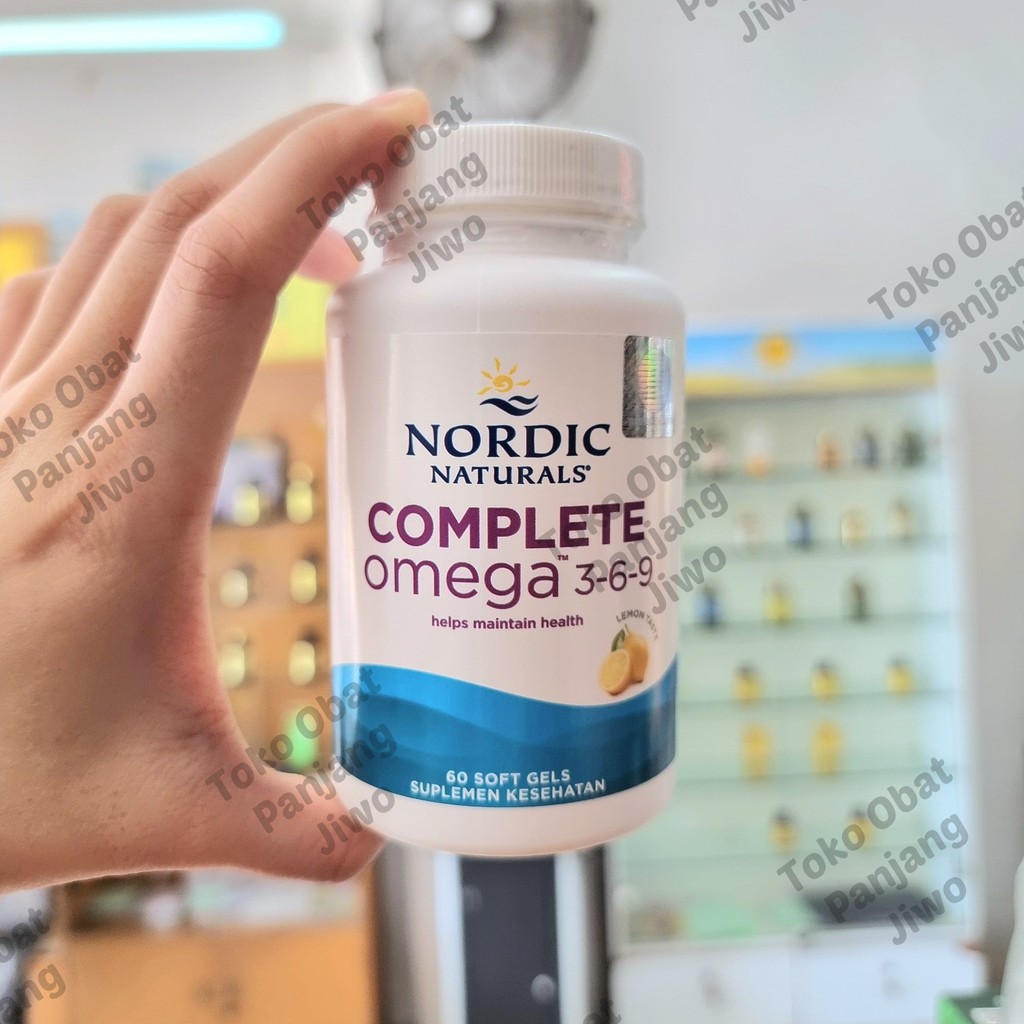 Nordic Complete Omega 3-6-9 [Lemon] - Fish Oil