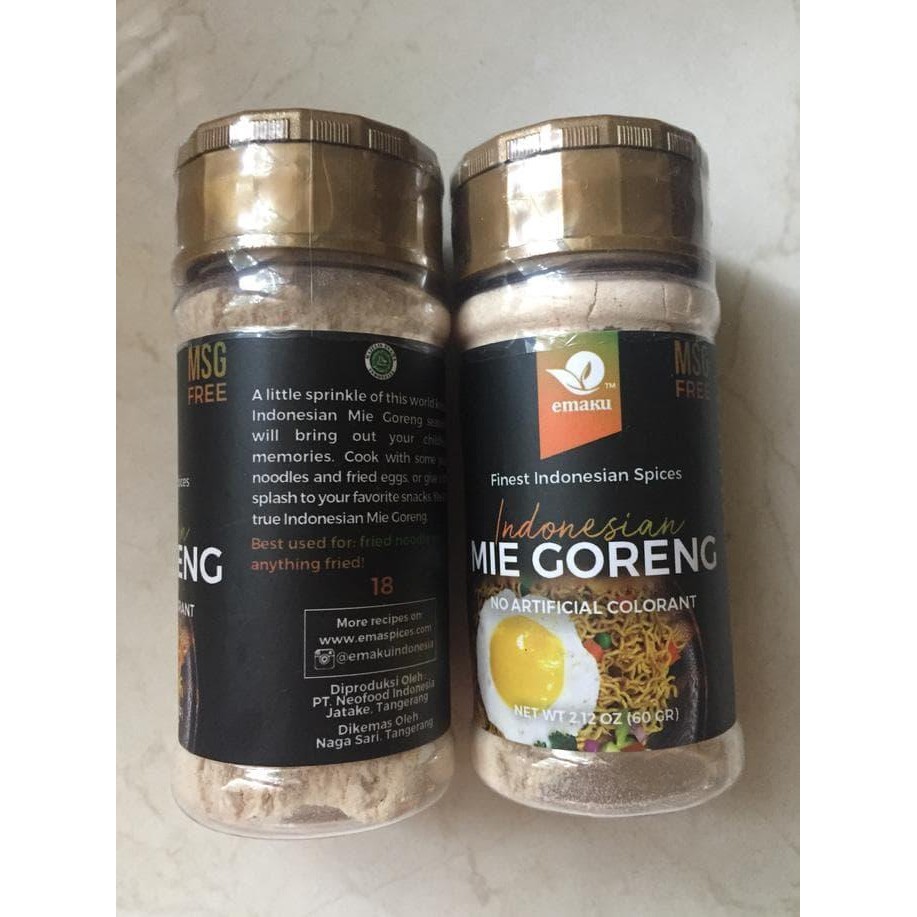 

Bumbu mie goreng rasa indomie non MSG halal