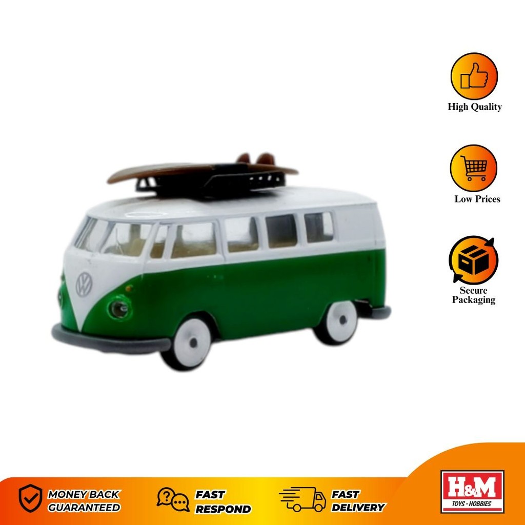 LOOSE Majorette VW T1 With Roof