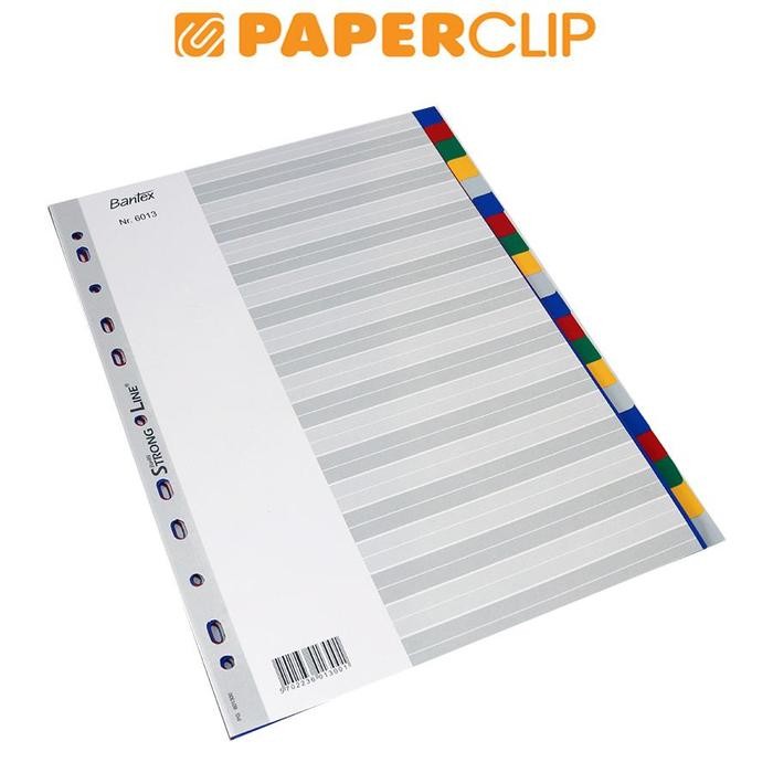 

PEMBATAS / DEVIDER / INDEX BANTEX 6013 A4 PP