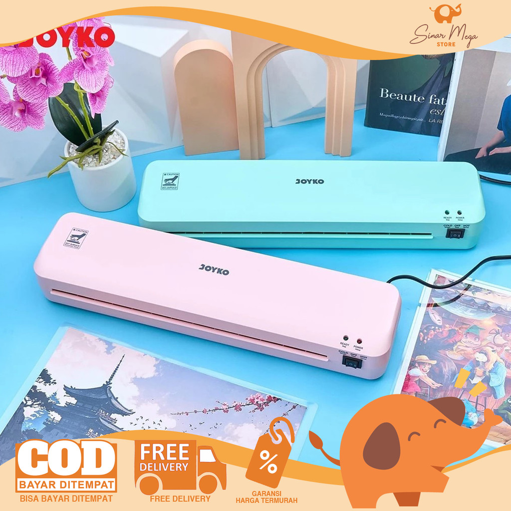 

JOYKO Laminating Machine LM-08CO - Mesin Laminating Laminasi A3 Pastel Murah