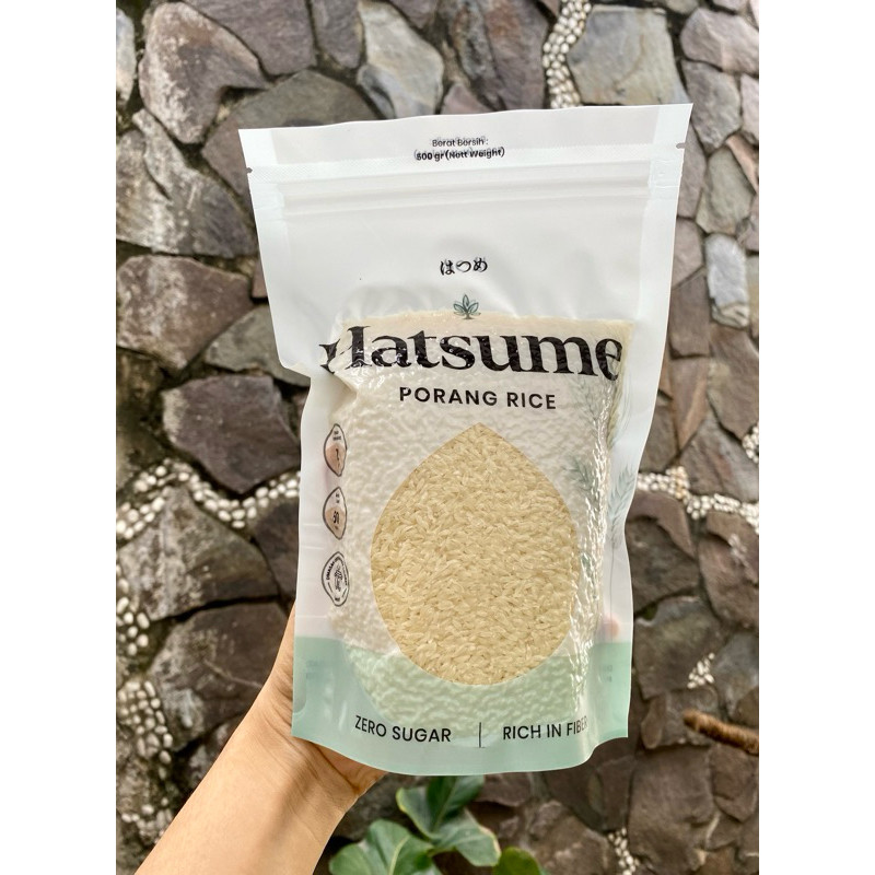 

HATSUME BERAS PORANG | Rendah Kalori | Diet | Low Carbo | 500gr | 1 KG