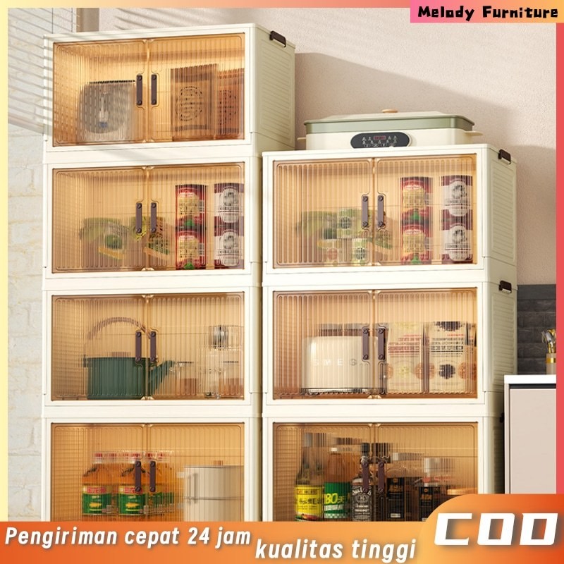 serbaguna lemari lipat untuk baju kotak penyimpanan baju lemari bayi estetik murah portable box baju