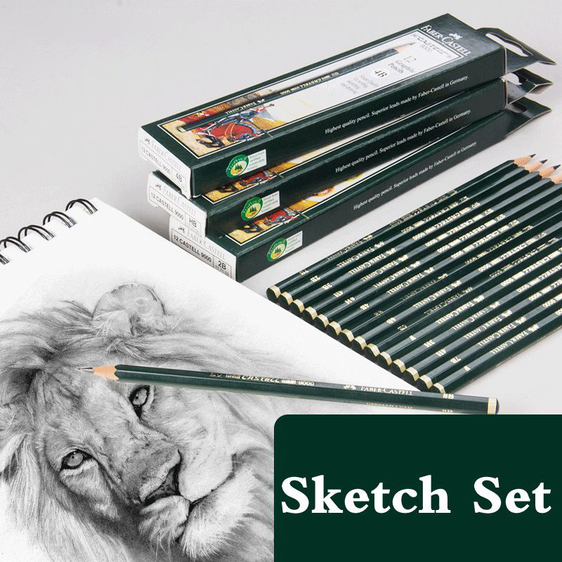 

Pencils 6/16 Pcs Set School Profession Pencil Set Graphite Pencil for Drawing And Sketching Pen Set