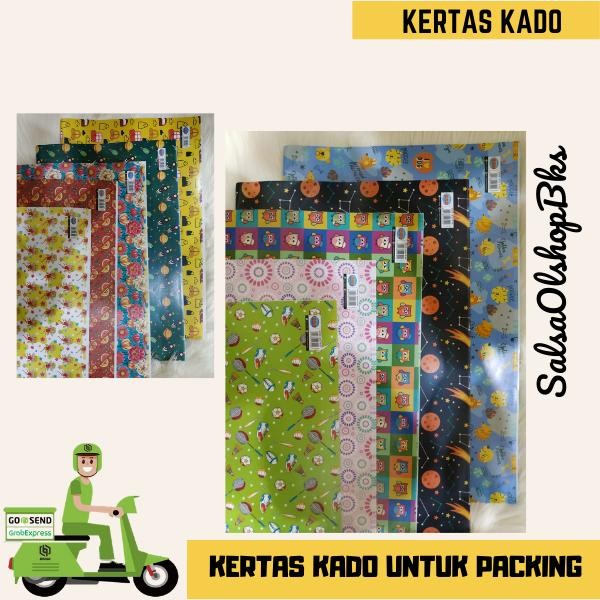 

TERBARU!! Kertas Kado | Packing Kertas Kado - LAKI LAKI