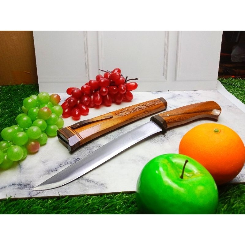 Pisau dapur sembelih tarisi jagal golsem kayu jati