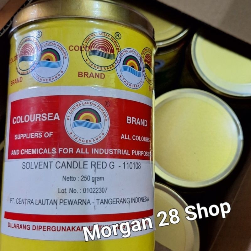 

Pewarna Minyak Coloursea Sollvent Candle Red G 110108