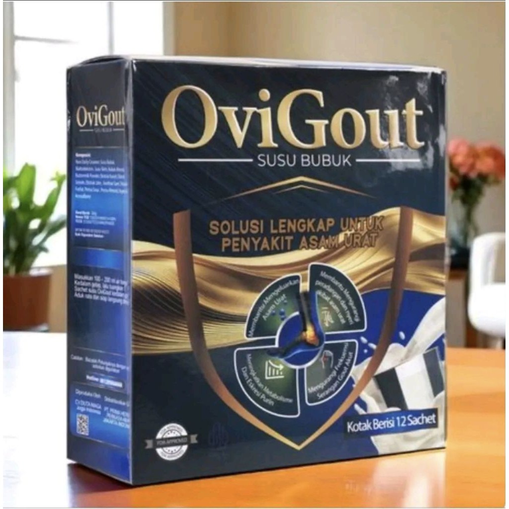 

OVIGOUT MILK SUSU KESEHATAN NYERI SENDI DAN ASAM URAT