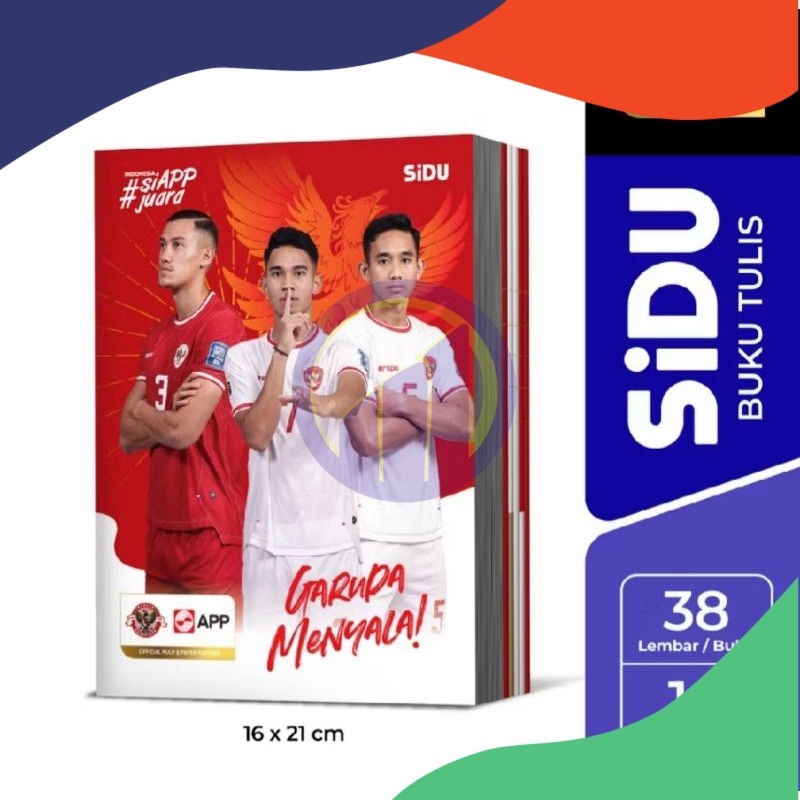 

(PACK=10PCS) BUKU TULIS SIDU 38 LEMBAR KARAKTER